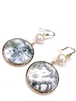 Orecchini Stocco Gioielli Donna in Argento Giada ORA 442 - ORA 442